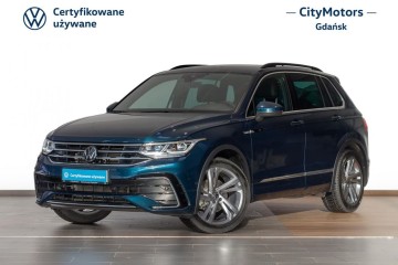 Tiguan R-Line 1.5TSI 150KM DSG, Faktura, ASO, SalonPL, CityMotors